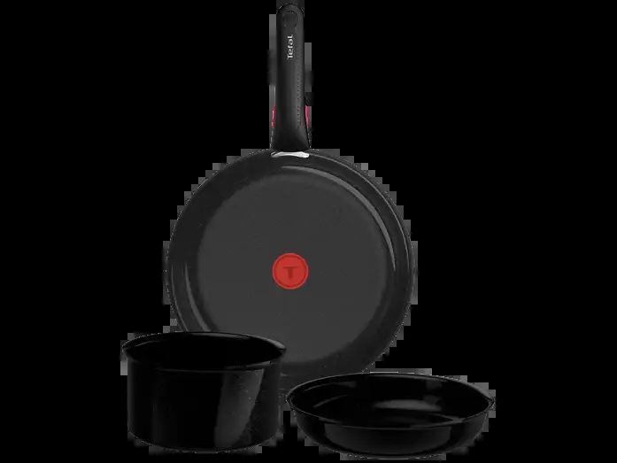 TEFAL L2709302 SET 4P EXCEL CER SPECKL BLACK H