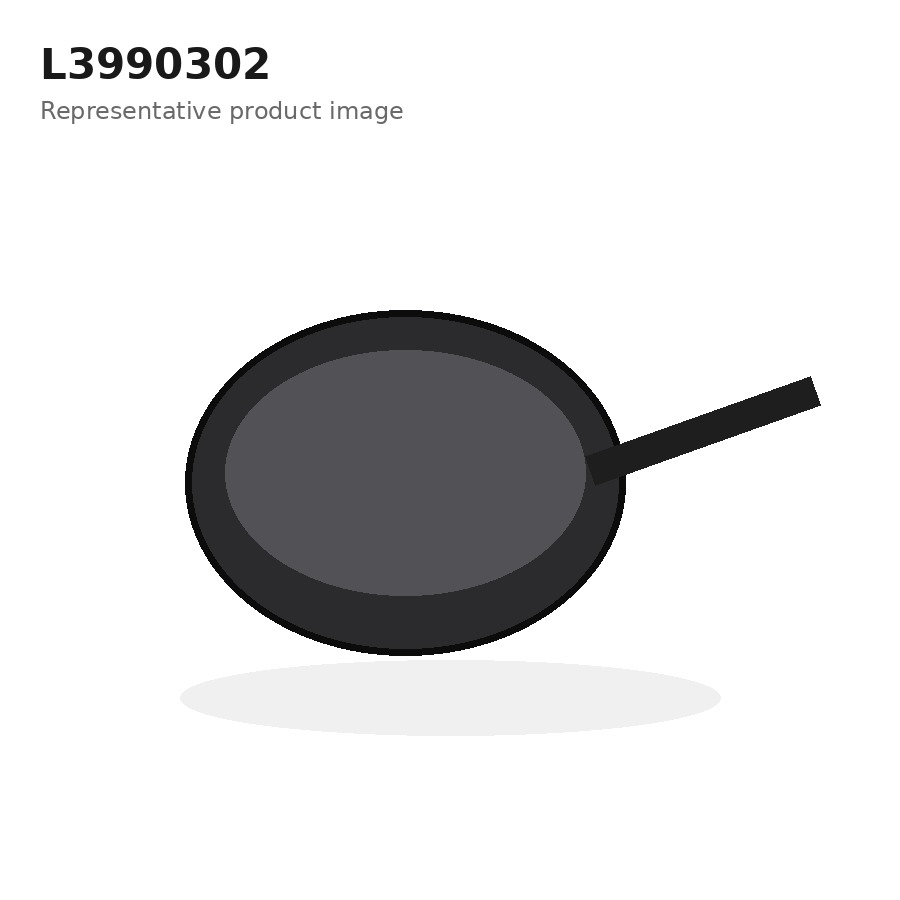 TEFAL L3990302 Frying Pan 22 cm B ING6 IND REIMPACT BLACK