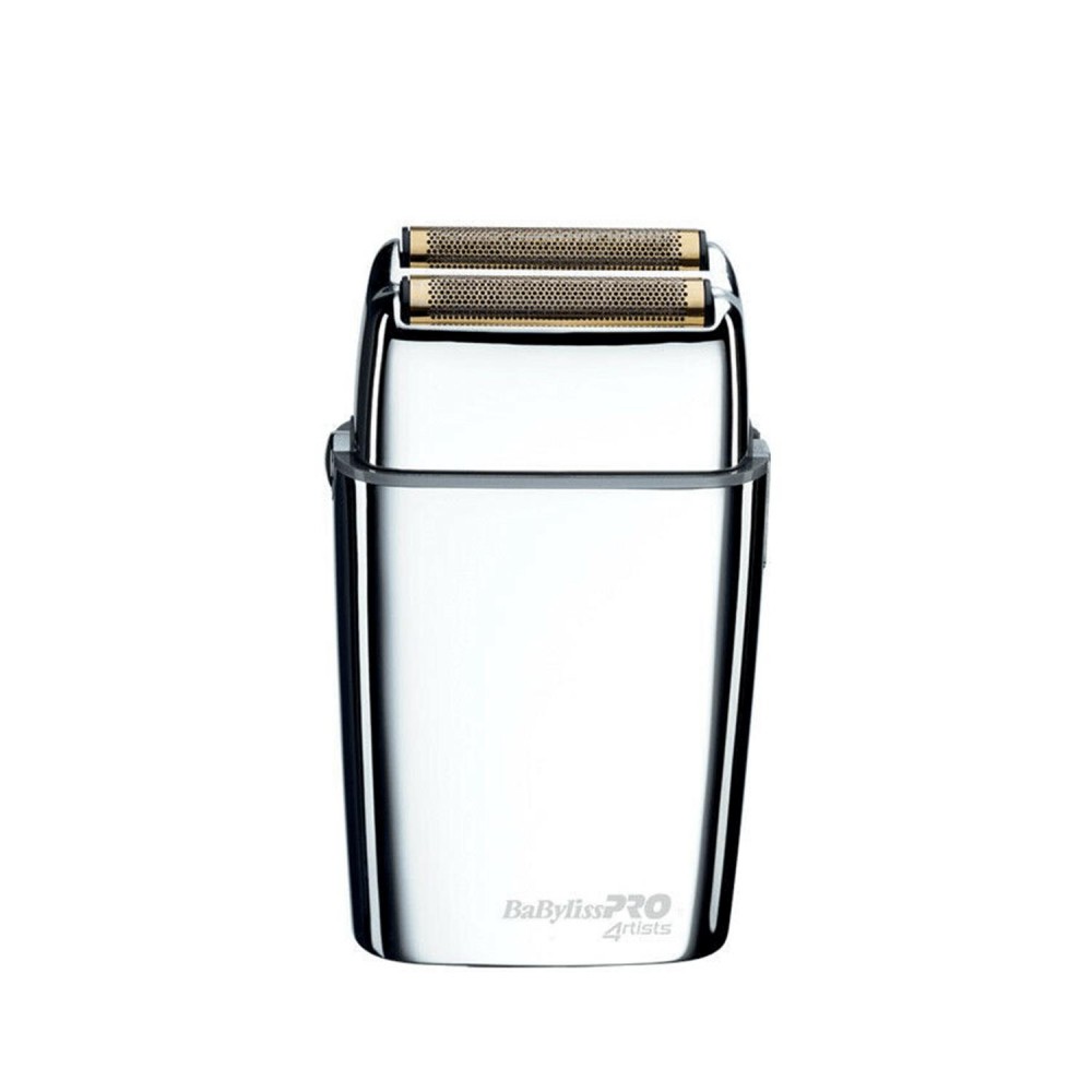 BaByliss Pro FXFS2E Double Foil Metal Shaver - Silver